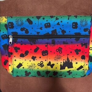 Disney Rainbow, Castle & Mickey Snacks Crossbody bag